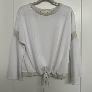 C'isa Long Sleeve Shirt with Cinched Waist and Sleeves